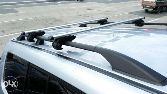 RS Crossbar Aluminum Heavy Duty with Keys Universal Pajero Fortuner