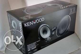 Kenwood speaker separates component woofer tweeter xr 1800p 300w