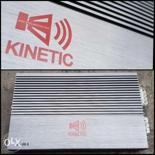 Kinetic 4 channel high power amplified