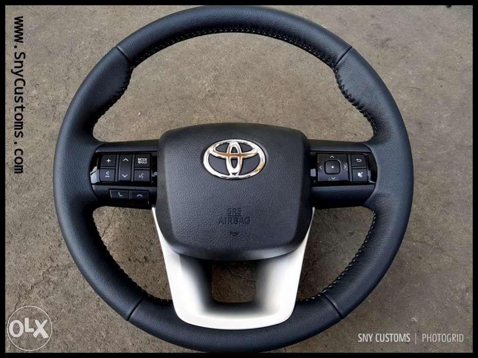 Fortuner steering wheel airbags stereo bluetooth cruise obd Toyota, Car Parts & Accessories