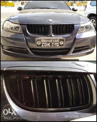 BMW e90 m3 double liner grille m gloss black also m5 E46 e36 f10 f30