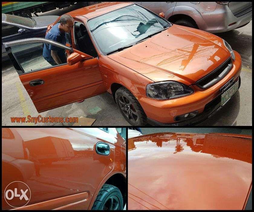 Washover Car painting polyurethane wet look paint deferred pay ceramic