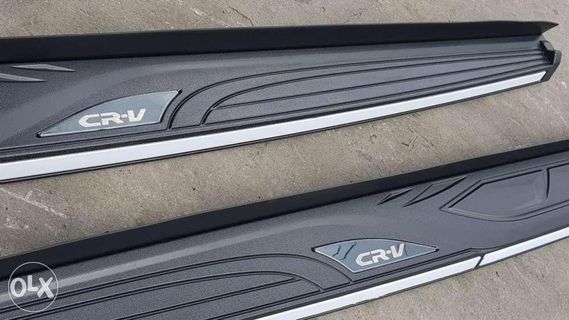 Crv 2018 OEM bolt on stepboard Logo with stainless garnish Honda