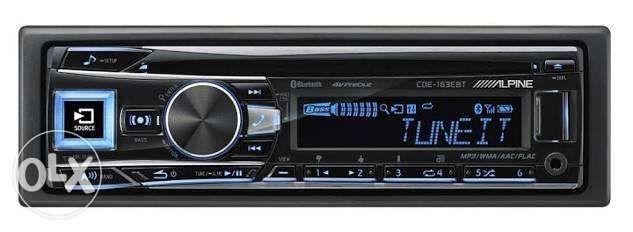 Alpine cde 163ebt CD Bluetooth flac usb car stereo Android iPod iPhone