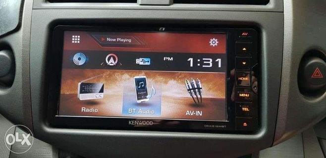 Kenwood OEM Toyota Bluetooth TV plus camera opt GPS DVD time align