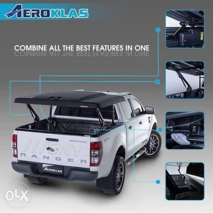 Aeroklas Topup Tonneau Hard Bed Cover Fully Motorized Deferred Pay Car Parts Accessories Body Parts And Accessories On Carousell