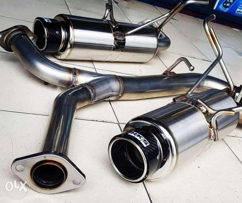 HKS Muffler Carbon fortuner Montero Civic HiLuX Ranger Civic jazz, Car