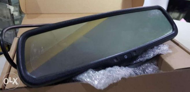 Toyota Auto dim dimming rear view mirror with video input TV camera