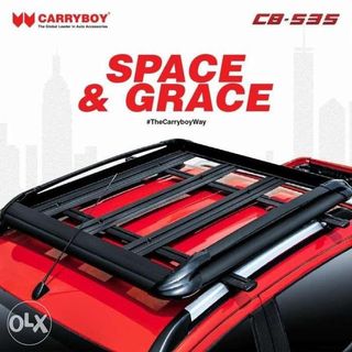 Carryboy cb 535 roof Rack luggage box orig deferred pay