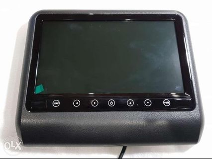 LCD headrest touch panel USB player 1080p LC200 look 9 wrnty deferred
