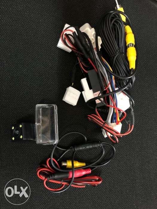 Toyota Vios 2016 to 2018 Stock Stereo reverse camera harness w camera