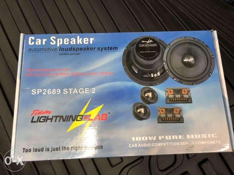 Lightning Lab Car Speakers Separates with tweeters, Car Parts