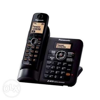 Panasonic KXTG3811 Cordless Phone with caller id dial pad