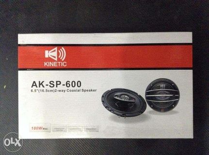 Kinetic 2Way Coxial Car speaker 6 AKSP600