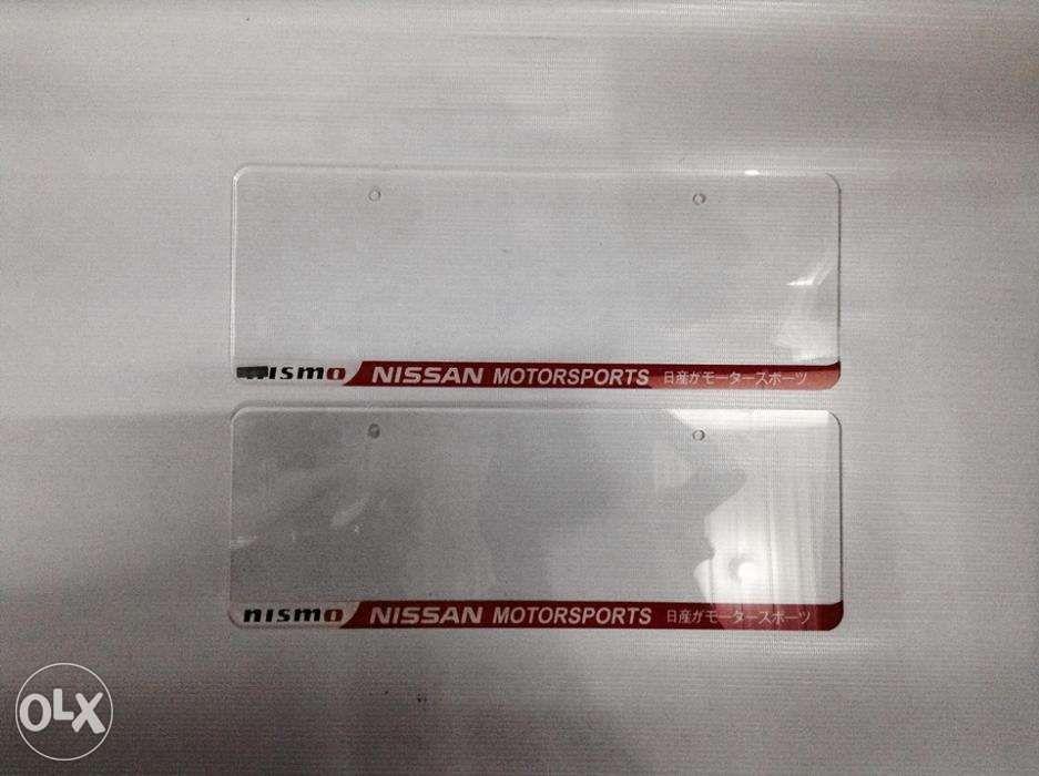 nissan plate cover