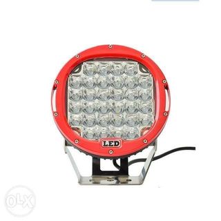 Off Road Red LED Round light Bar Cree Power 96W 9INCH