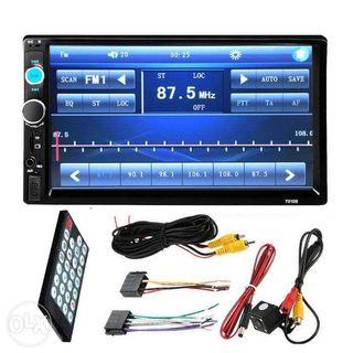 XBASS Android headunit 7 HD Car Stereo with Bluetooth DVD USB AUX AM FM 2DIN