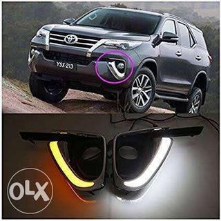 Toyota Fortuner 2016 to 2020 Foglamp Foglight Cover LED DRL
