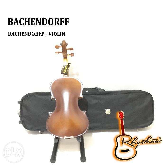 Bachendorff 4x4 Violin BC205 Concert Series Natural Matte Finish