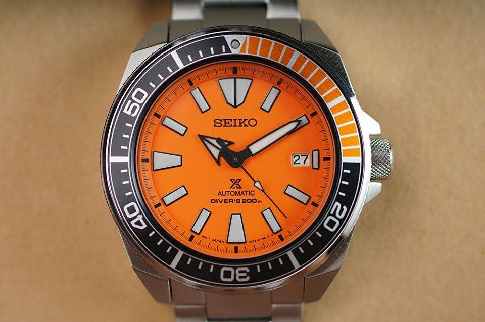 Seiko SRPC07 Orange Samurai, Men's Fashion, Watches & Accessories, Watches  on Carousell