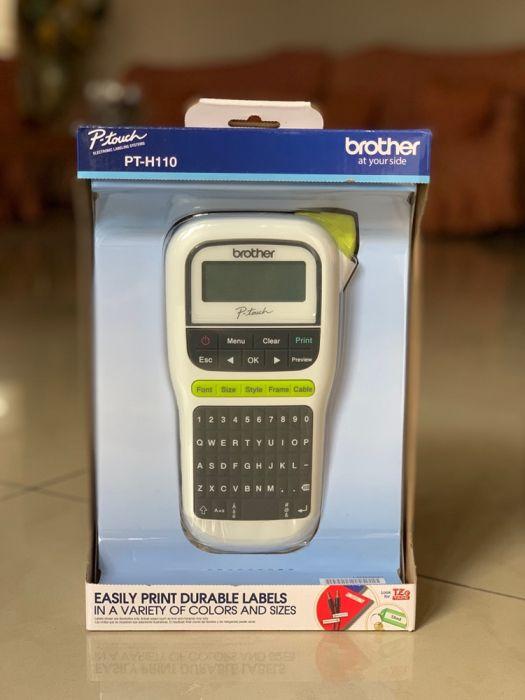 Brother PTH110 Portable Label Maker, Furniture & Home Living, Cleaning