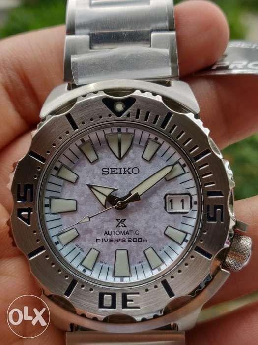 Seiko Prospex Ice Monster SBDC073 JDM watch like tag oris rolex omega