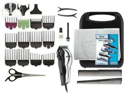 WAHL 79520 500 Chrome Pro 25 Piece Grooming Clipper Haircut ZQ6H