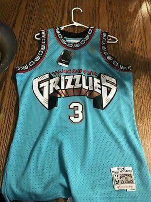 mitchell and ness grizzlies jersey