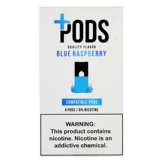 Plus Pods Blue Raspberry Flavor