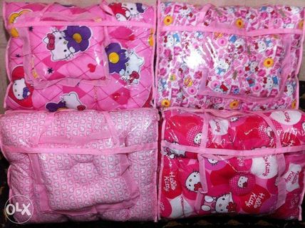 Hello kitty crib 2024 bedding set sale