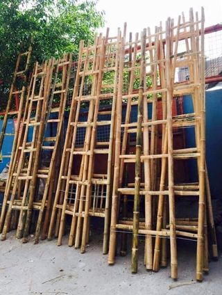 Bamboo Ladder Hagdan