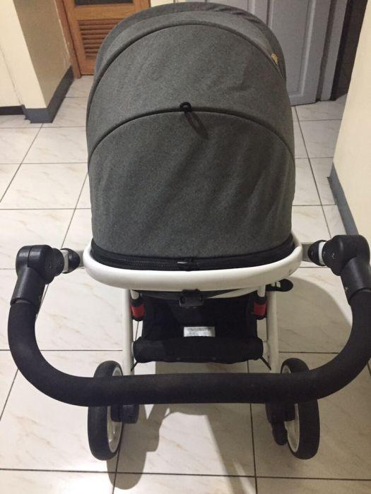 The Sydney Reversible Pram Cot Stroller (Category: Strollers) located in Manila. Submitted by henry.damasco (Listing ID 238756839, Image 3). Description: This listing is hosted on Carousell on behalf of OLX Philippines. THE SYDNEY REVERSIBLE PRAM COT Lightweight Travel System Reversible Pram Cot for newborn Transform to toddler sitting position with bumper bar Reversible and Reclinable Seat Adjustable 5-point Harness Integral Suspension for Ultim