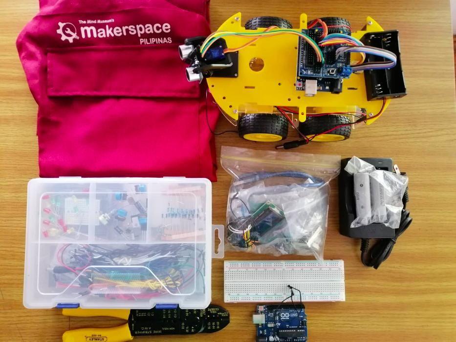 Arduino Uno Starter Kit from Makerspace Pilipinas (Category: Office & Business Technology) located in Las Pinas. Submitted by kjddd (Listing ID 238757226, Image 2). Description: Arduino Starter Kit from Makerspace Pilipinas - PhP 2,000.00 - used only during the Makerspace workshop - in good condition - payment via bpi only - shipping via Grab or lalamove only - or for pick up in Las Pinas.