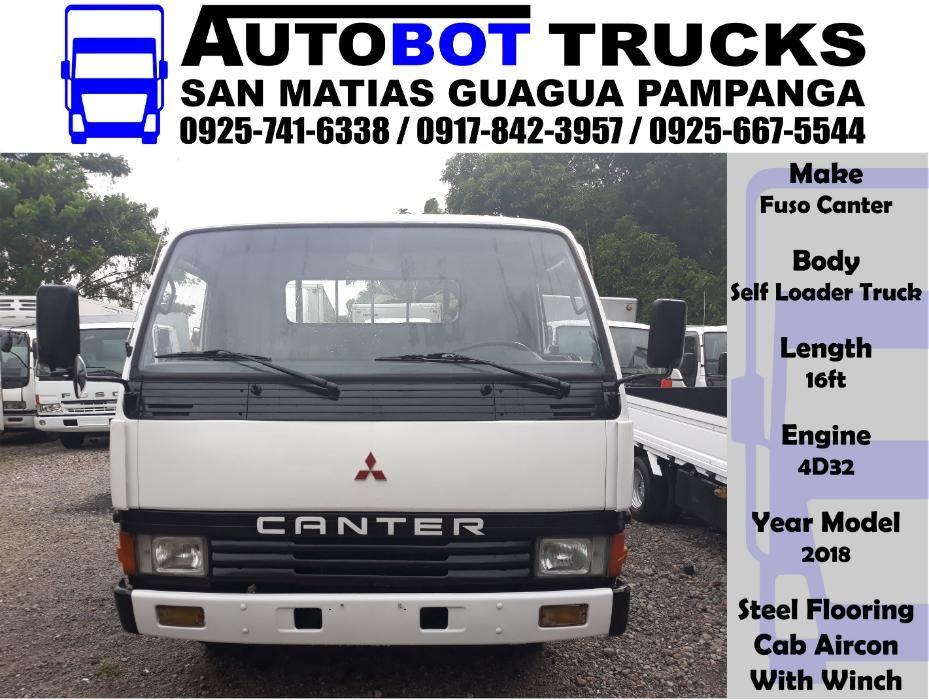 Fuso Canter Self Loader with Winch - Japan Surplus Truck