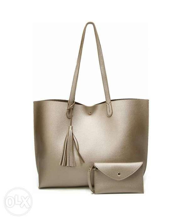 metallic tote handbags