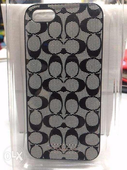 Coach iPhone 5 case (Category: Cases & Sleeves) located in Quezon City. Submitted by tikboydabigboy.tikboydabigboy (Listing ID 238758993, Image 2). Description: Coach iPhone 5 case protector (back) Black Original.