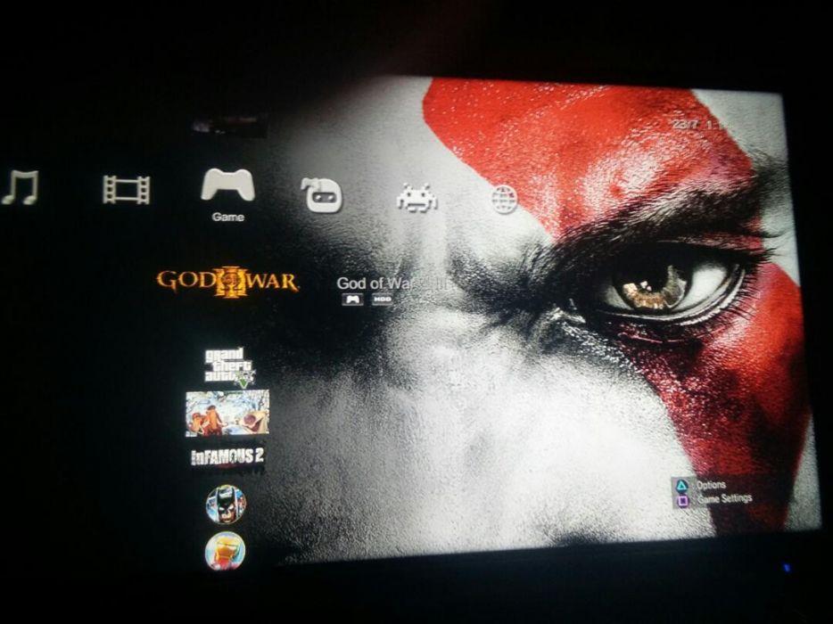 Ps3 500gb jailbreak slim jb playstation 3 full of games ps2 ps1 psp not