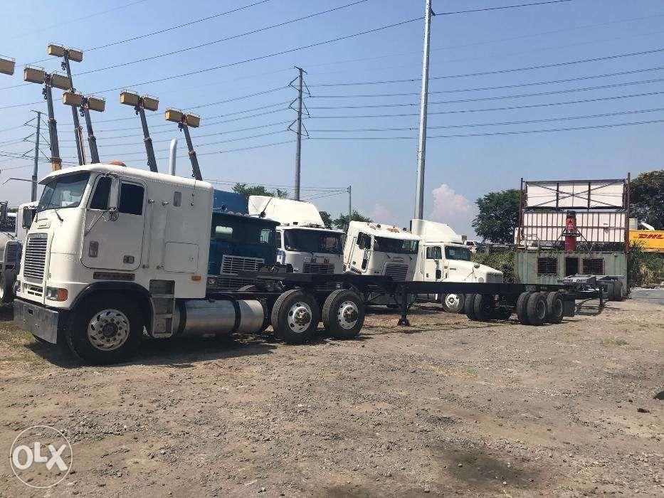 International Freightliner American Truck Tractor Trailers Gensets