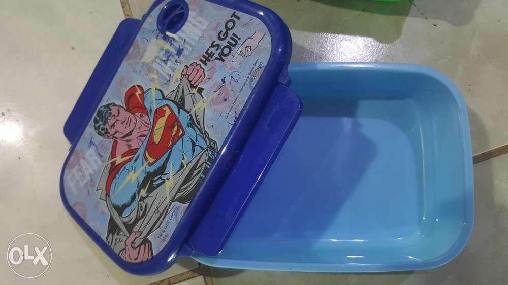 lunch box food container (Category: Storage Boxes & Baskets) located in Manila. Submitted by prettypr1ncess (Listing ID 238768789, Image 3). Description: Pic 1&2 TMNT food container. Not used. Php100 Pic 3&4 Superman food container. Not used. With scratches on the pic. Php100 Pic 5&6 food container. Not used. Php100 Pic 7&8 blue lunch box. Not used. Php150 RFS: decluttering Meet ups at SM Marikina/ Pasig Manggahan Acacia Escalades/ Sta Lu grandma