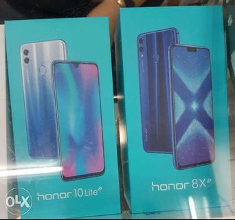 Huawei Honor 10Lite  Honor 8x on hand