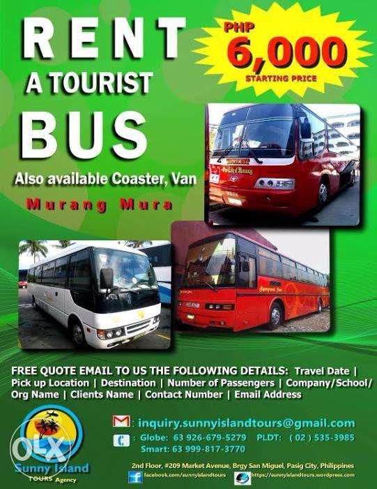 van bus rental