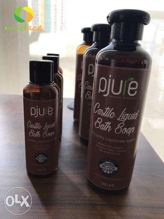 Pjure Organic Castile Liquid Bath Soap Tea Tree Scent 250 ML (Category: Hair Removal) located in Quezon City. Submitted by midaceph (Listing ID 238773452, Image 3). Description: Stimulate mind and body with Pjure Castile Liquid Bath Soap that activates the senses as it hydrates the skin, leaving your body cool, and energized from head to toe. Pjure Castile Liquid Bath Soap helps relax muscles and promote blood circulation, optimizing your skin's 