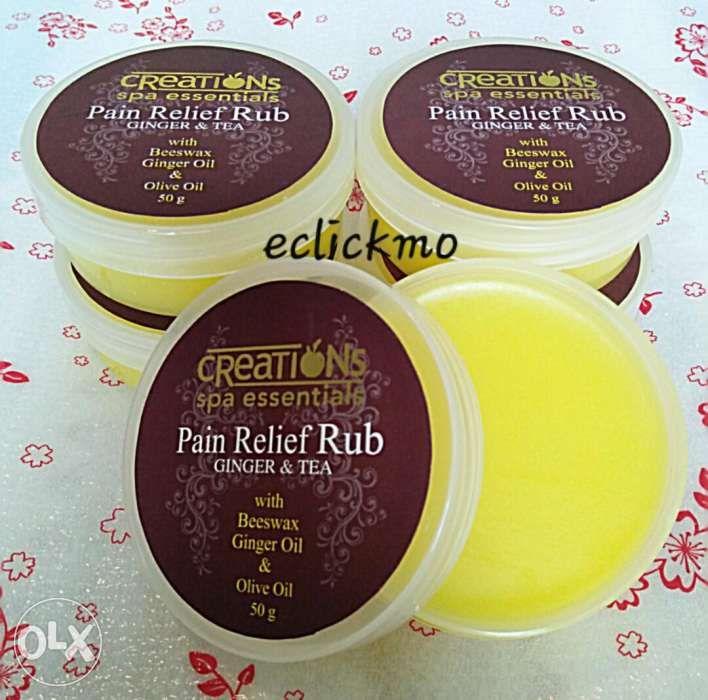 Pain Relief Rub by Creation Essentials COD, Health & Nutrition, Medical