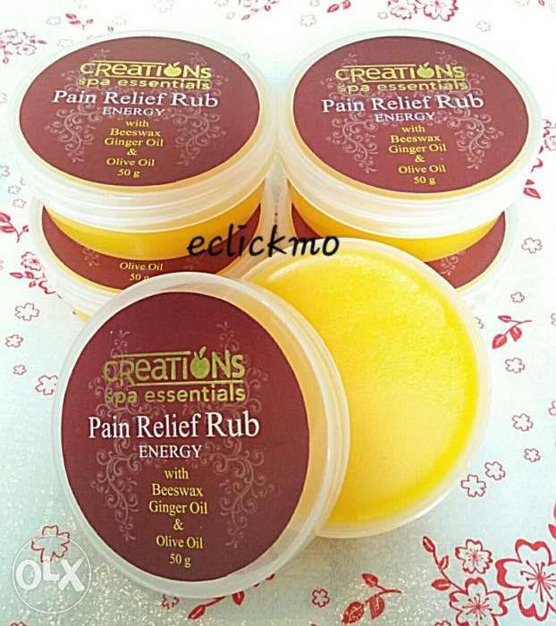 Pain Relief Rub by Creation Essentials COD, Health & Nutrition, Medical