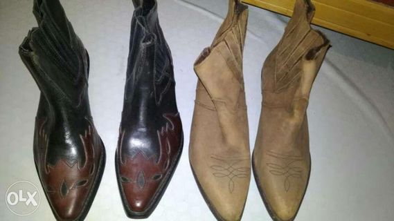 Original Leather boots 2 for 800 size 75
