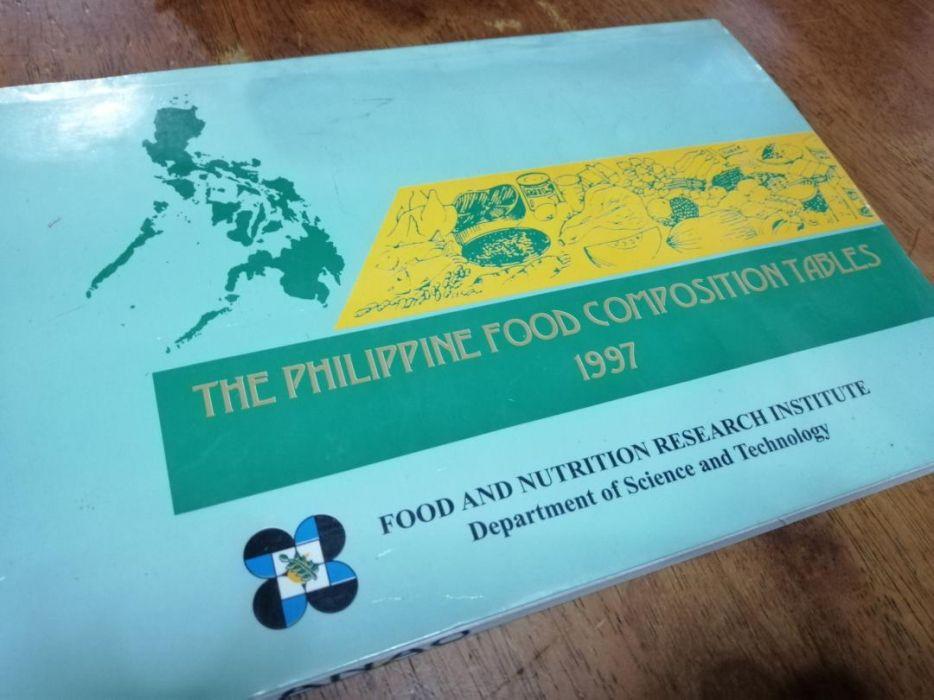 the-philippine-food-composition-tables-1997-hobbies-toys-books