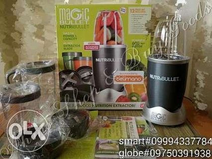 NutriBullet Multifunctional Superfood Blender 600and900 wtts available