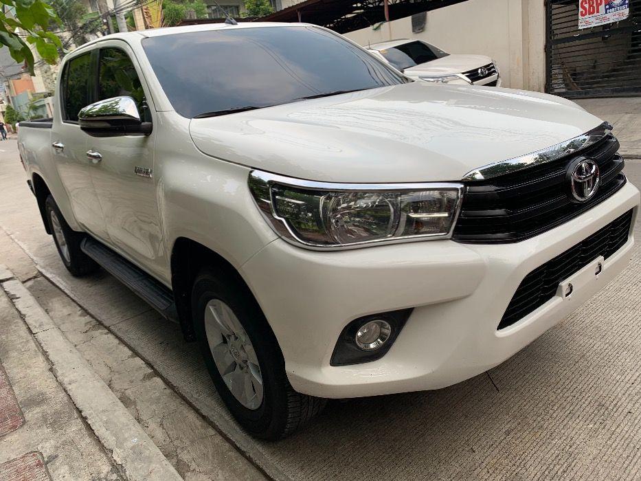 2016 Toyota Hilux 24 G Diesel Manual White, Cars for Sale on Carousell