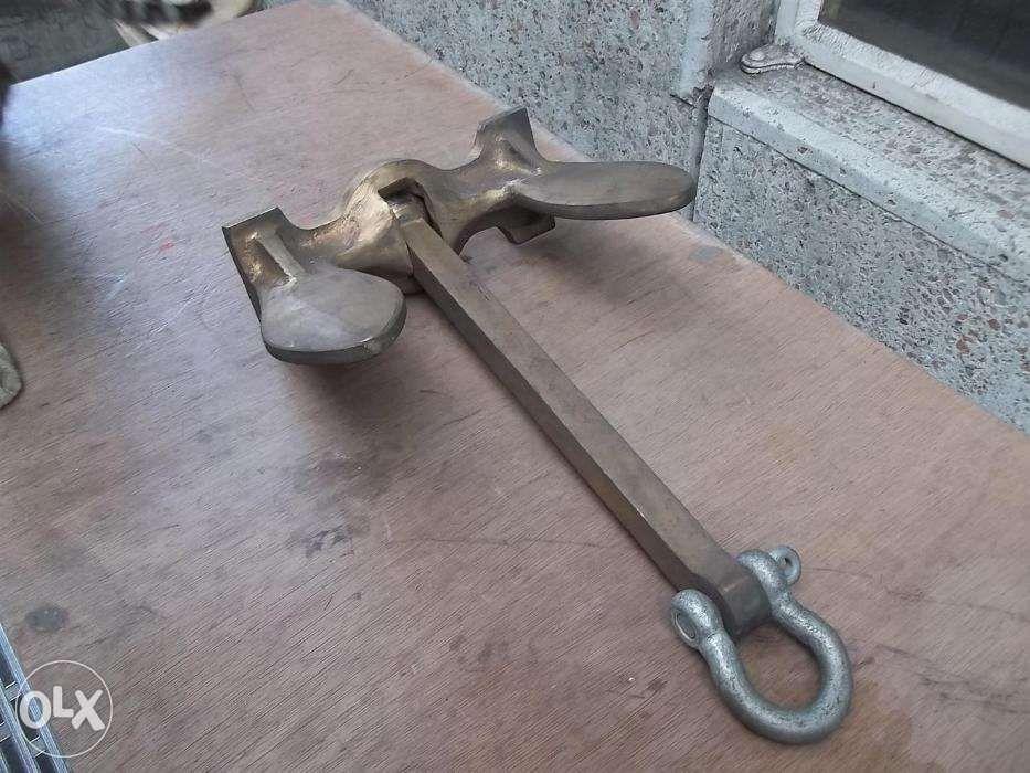 Bronze Brass Navy type Marine Anchor (Category: Everything Else Others) located in Manila. Submitted by cde.manila (Listing ID 238794726, Image 3). Description: Bronze Brass Navy type Marine Anchor ..11 kilograms SOLID CAST BRONZE BRASS ..excellent addition to your marine / ship / nautical collection or decor ..cast bronze, corrosion-proof, lasts a lifetime when used as an actual anchor PRICE: P28,000 each 0915 3857219 marinemanila@gmail.com.