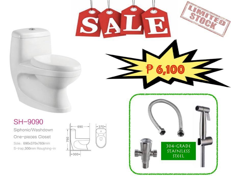 Water Closet PACKAGE Toilet Bowl SET, Furniture & Home Living, Bathroom
